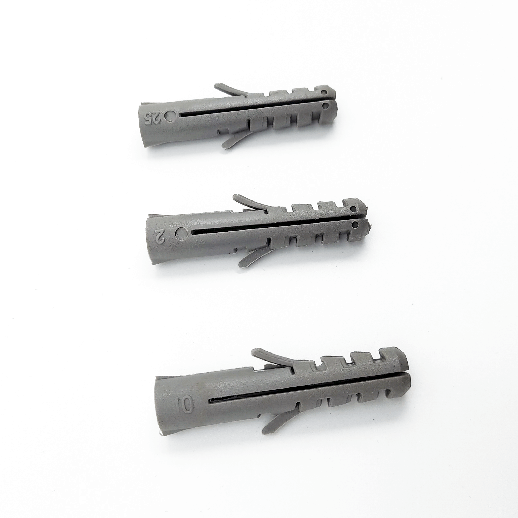 nylon wall plug without lip