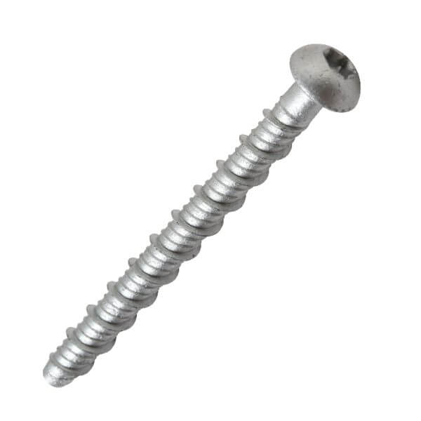 Rod head concrete screw