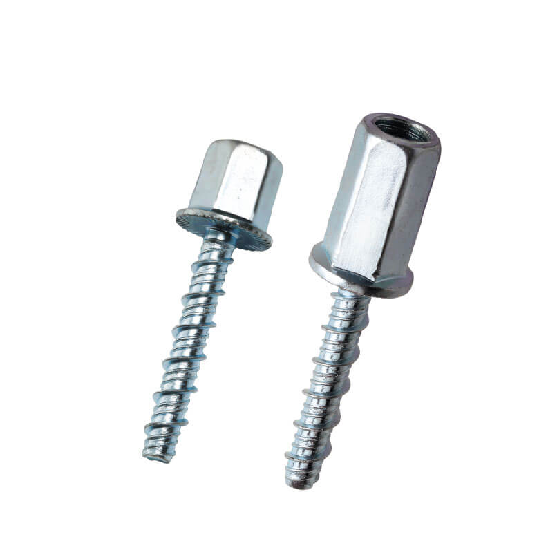 internal rod hanging concrete screws