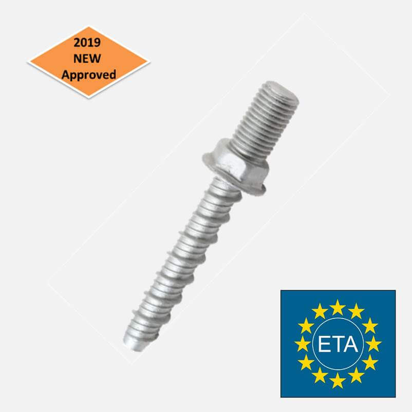 outer thread concrete screw