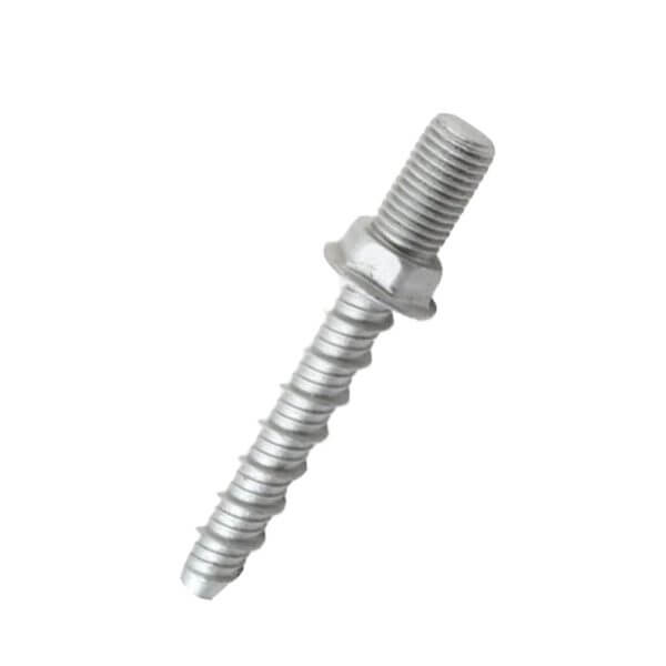External thread concrete screw
