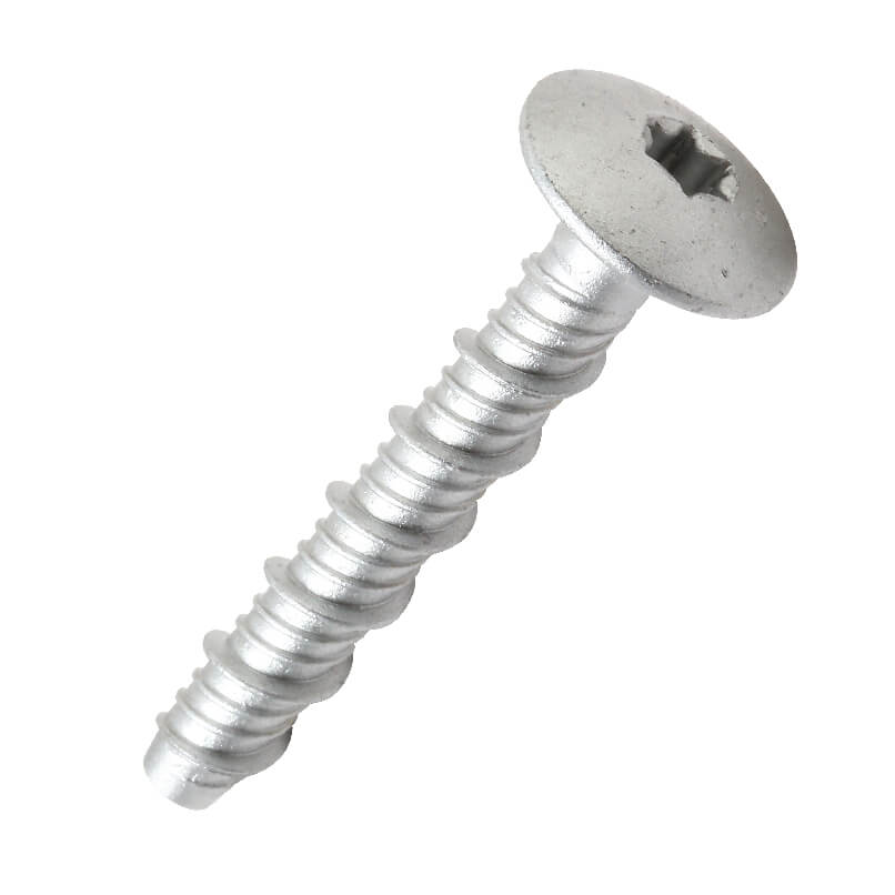 Truss head concrete screw